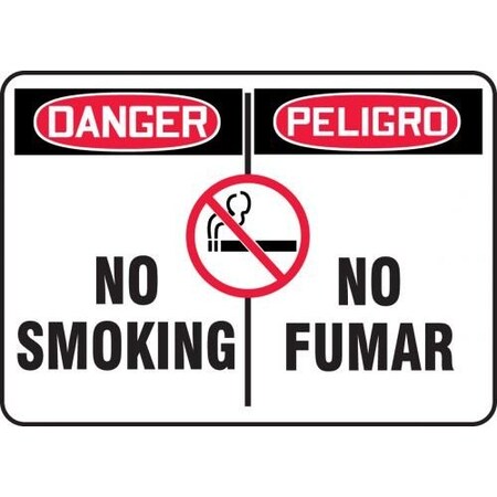 SPANISH BILINGUAL SAFETY SIGN SBMSMK016MXP